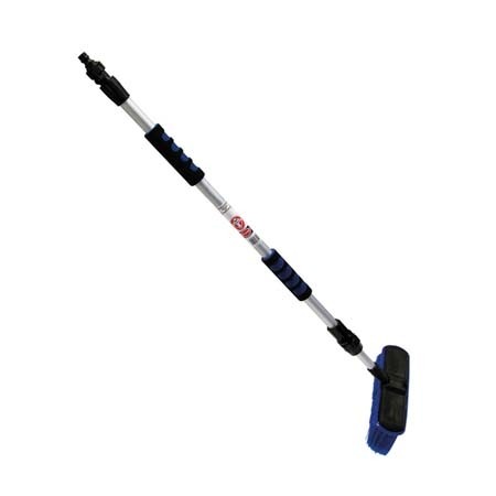 Wasborstel met telescopische steel