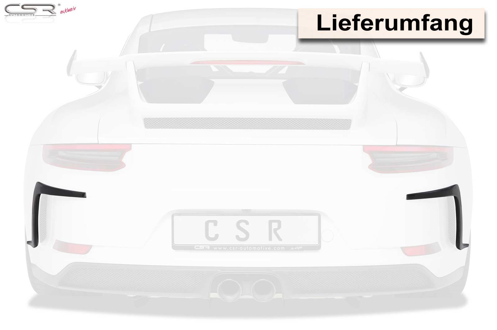 Airintakes Porsche 911/991 GT3 / GT3RS