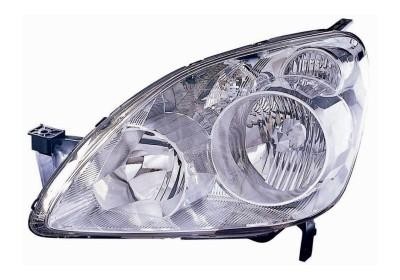 koplamp, H1+H1, elektr verstelb, rechts Honda CR-V, 2004 -2007