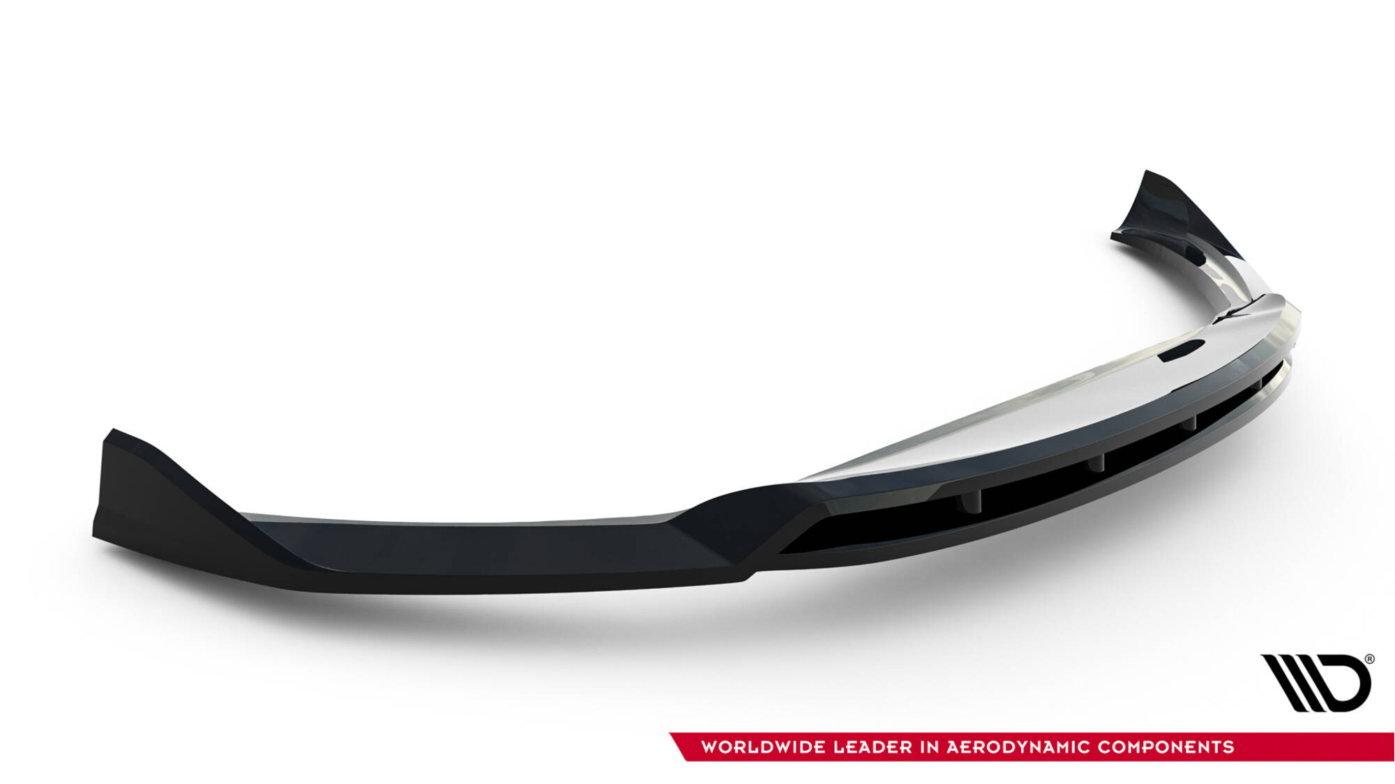 Voorspoiler Maserati Levante GT MK1 Facelift maxton Glanzend zwart
