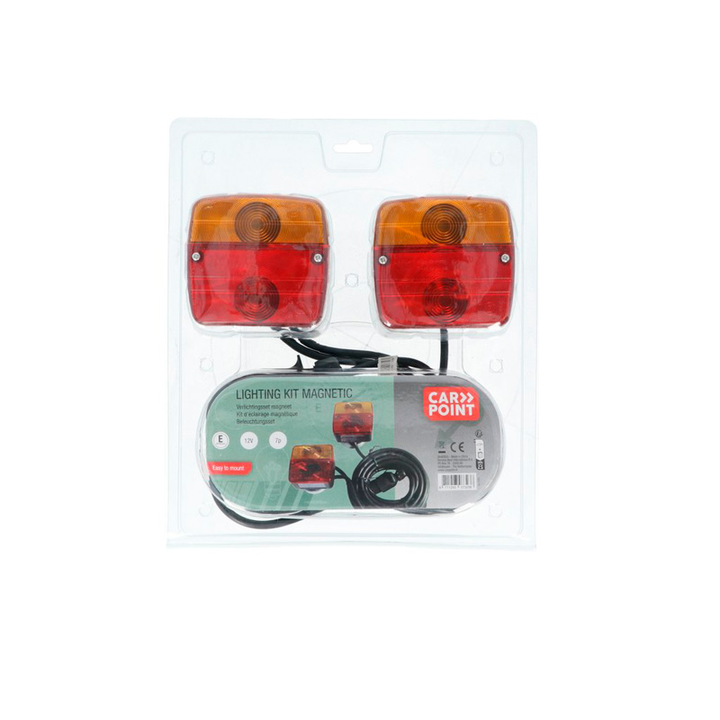 Carpoint Achterlichtset Magneetbevestiging 12V