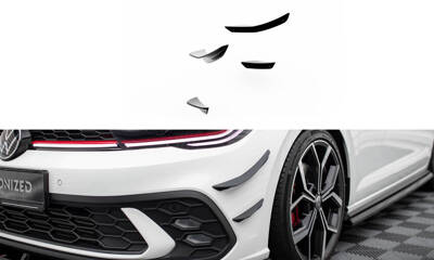 Voorbumpervleugels (Canards) Volkswagen Polo GTI MK6 Facelift