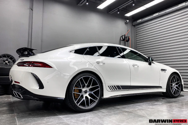 Mercedes Benz AMG GT63/S 4Door Coupe X290 Carbon Fiber Zijskirts 2019+