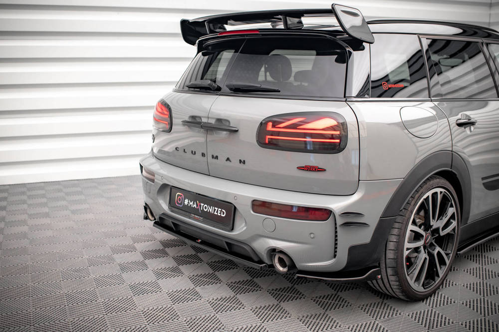 Diffuser Mini Cooper Clubman John Cooper Works F54 2015 - 2019 Maxton Glans Zwart