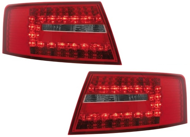Luces traseras Audi A6 4F 04-08 LED rojo/humo