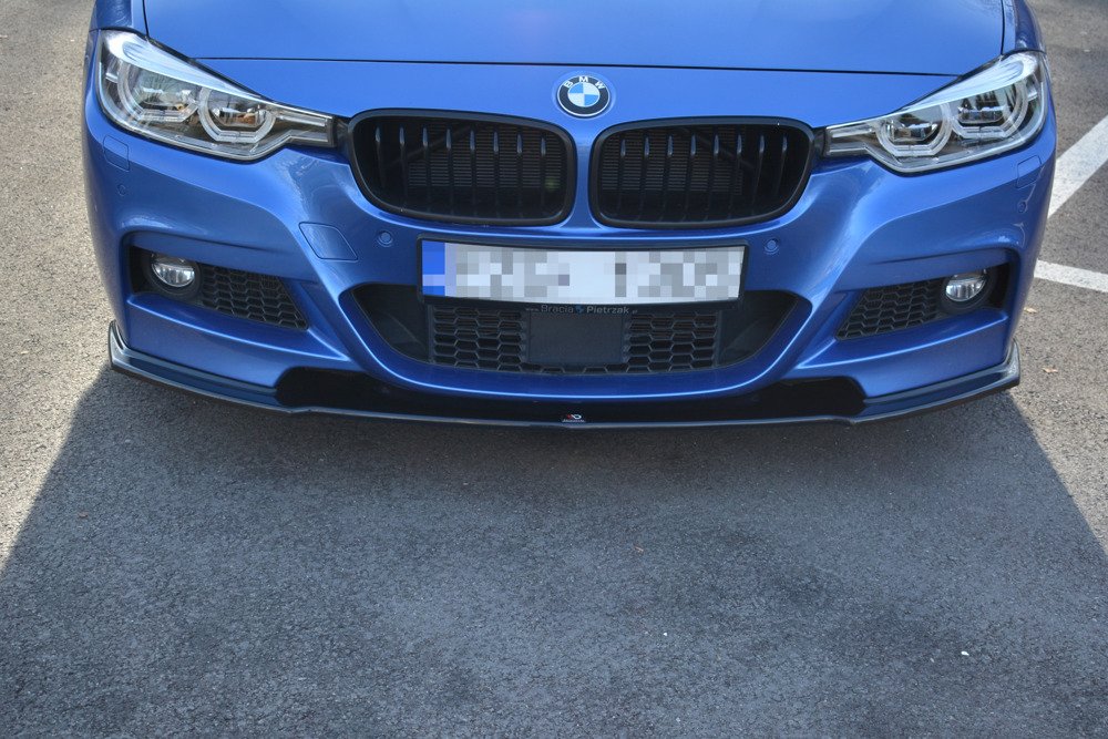 Voorspoiler BMW 3 Serie F30 15-18 M-Sport Glossy Black