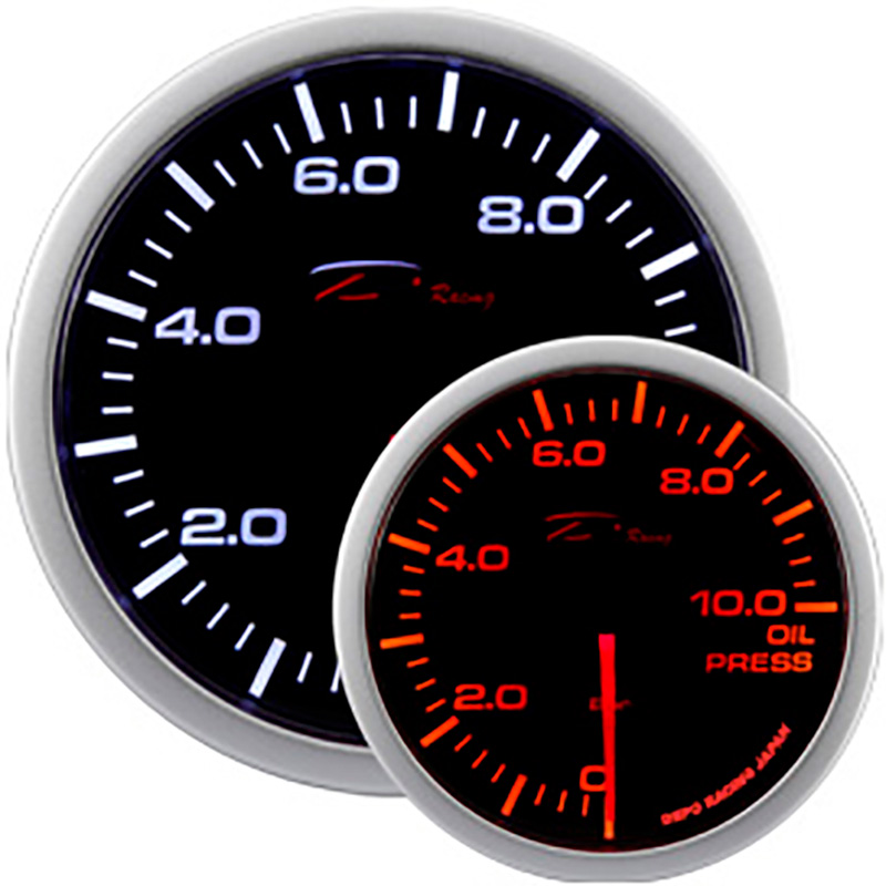 Depo Racing oil pressure meter WA-Series Instrument