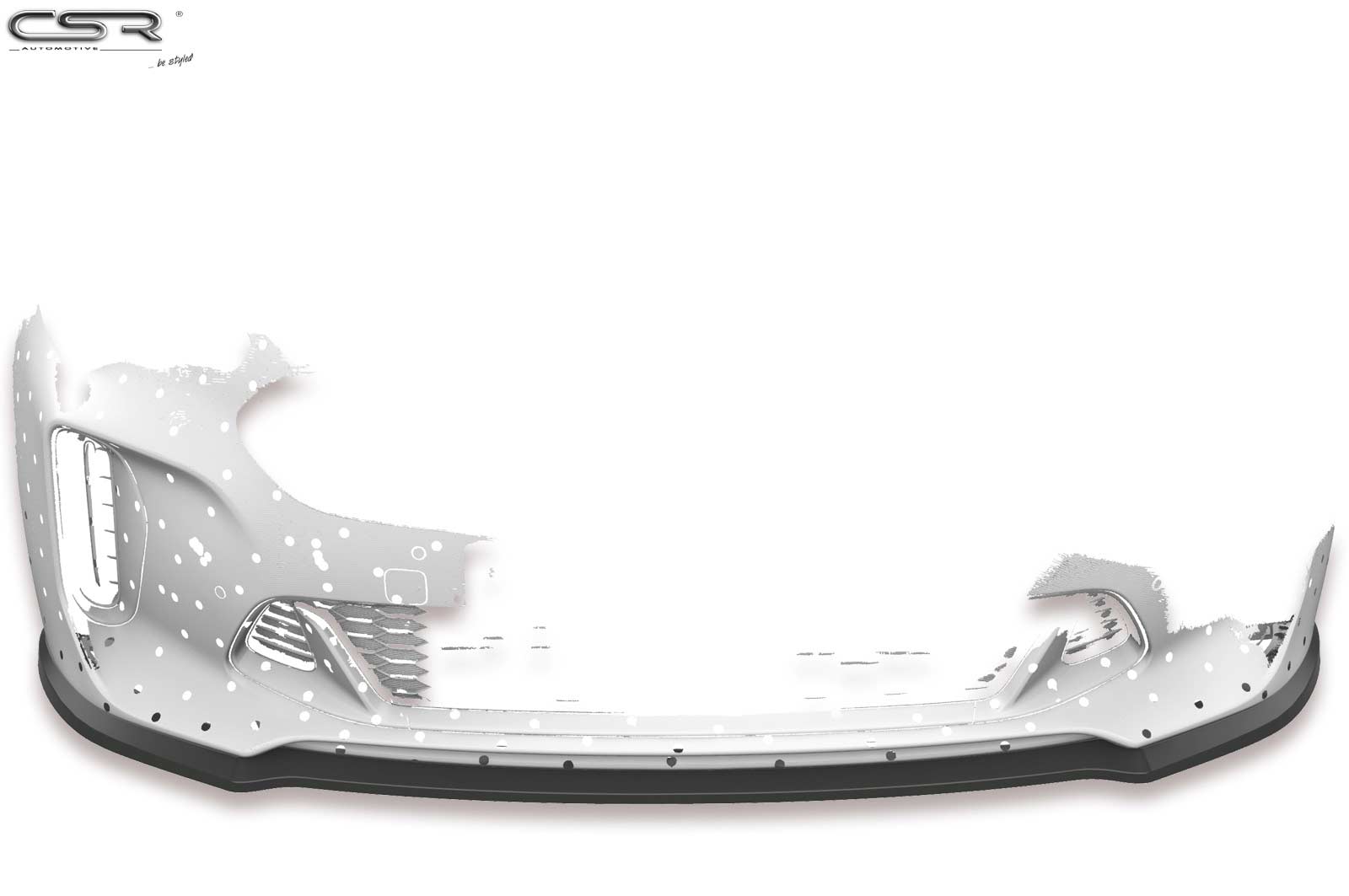 Voorspoiler Kia Stinger GT Glans Zwart – 2017–