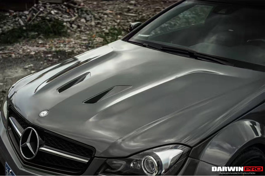Mercedes Benz W204 C63 AMG BKSS Style Carbon Motorkap 2012-2014