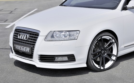 Spoilerlip Audi A6 4F facelift Rieger ABS