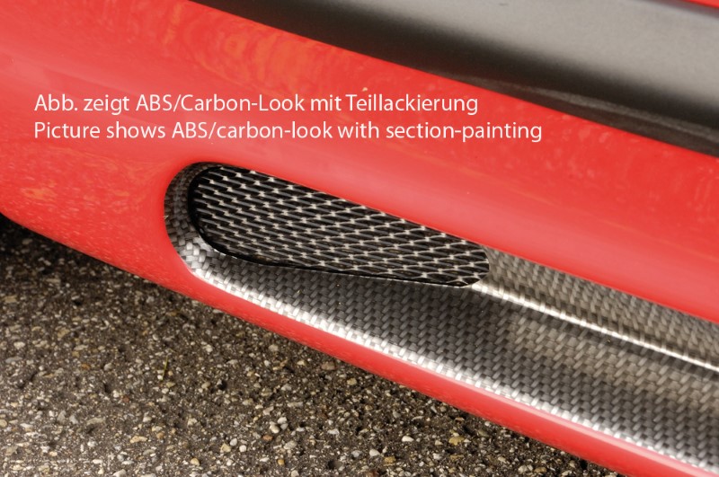 Zijskirts VW Bora ABS Carbon-look Rieger