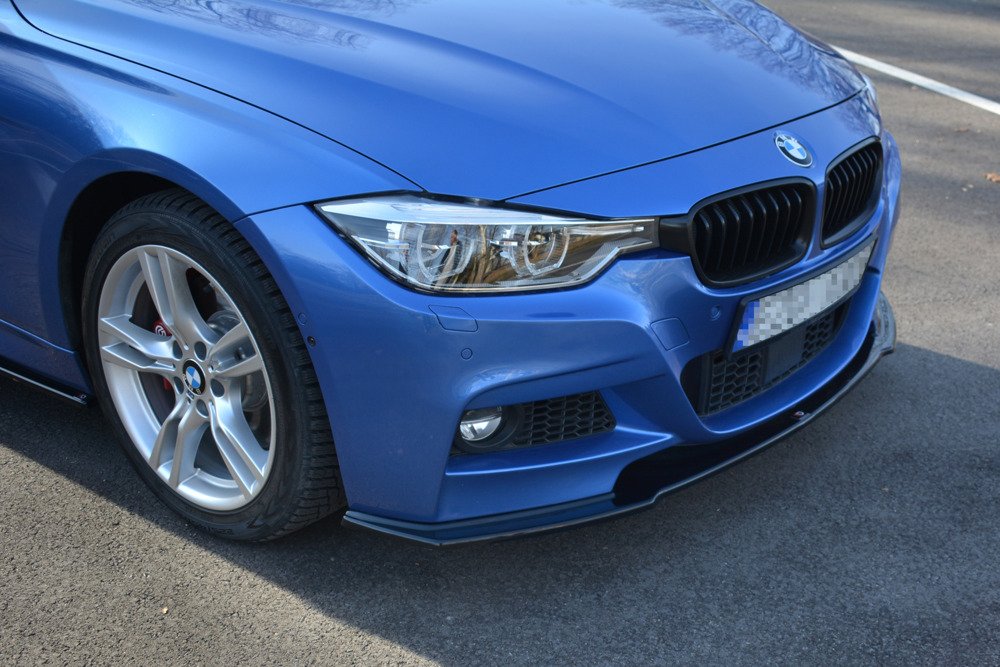 Voorspoiler BMW 3 Serie F30 15-18 M-Sport Glossy Black