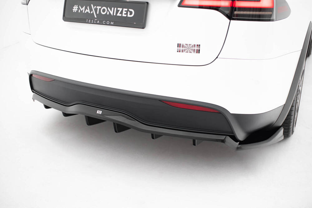 Achterdiffuser V.2 Tesla Model X MK1 Facelift