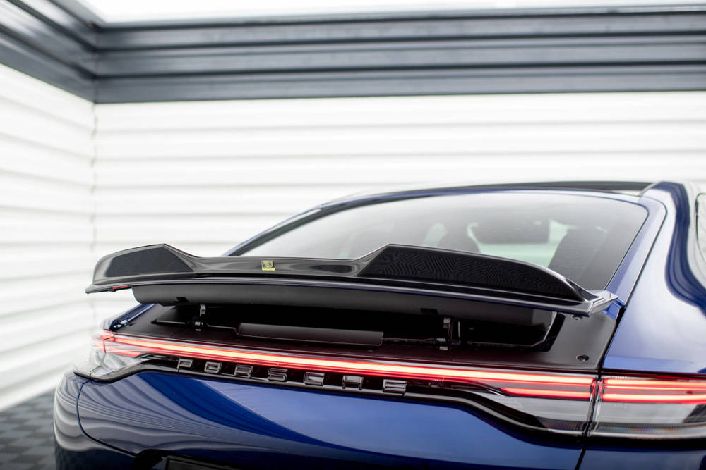 Spoiler Porsche Panamera E-Hybrid 971 Facelift  2020 - Maxton Glans Zwart
