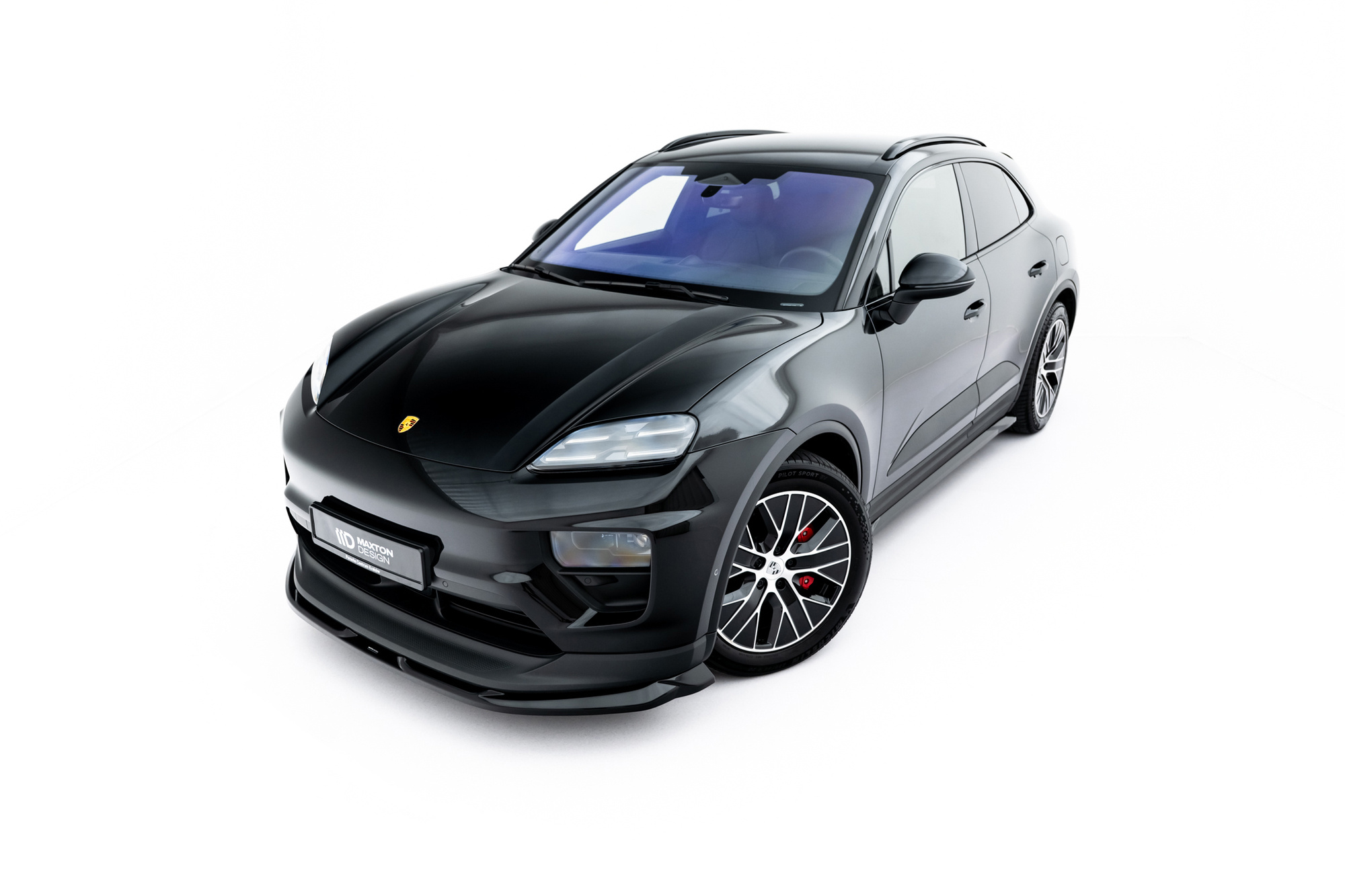 Voorspoiler Porsche Macan EV Mk1