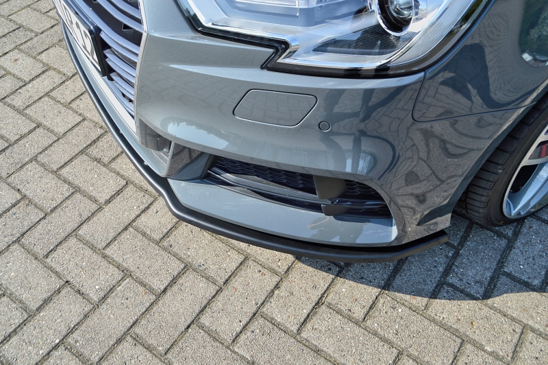 Voorspoiler Audi A3 8V S-line S3 Sportback Glans Zwart
