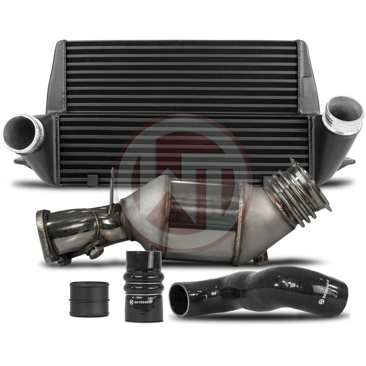 BMW 3-Serie N55 mot. 335(x)i E90/91/92/93 Wagner Competition kit: Intercooler EVO 3 + Downpipe