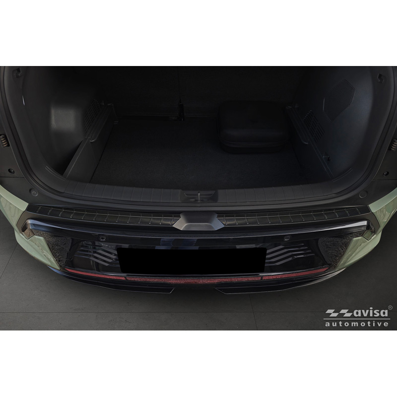 Avisa RVS Achterbumperprotector  KIA EV3 GT 2024- - Zwart - 2-delig