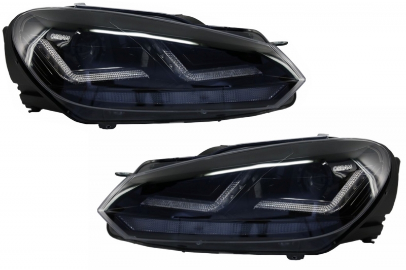 Headlights VW Golf VI OSRAM LEDriving XENARC Black Edition