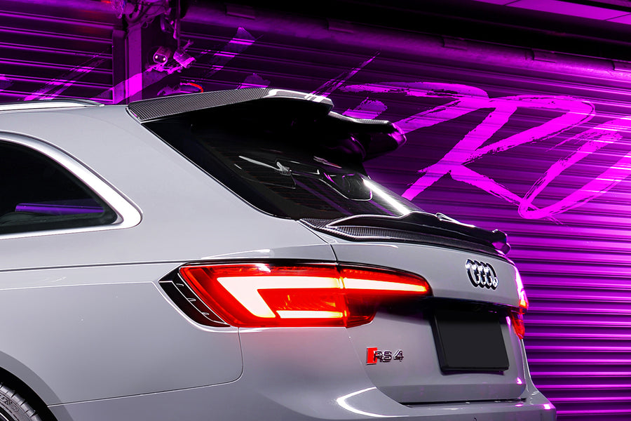 Audi RS4 B9 BKSS Style Carbon Kofferklep Spoiler 2017-2022