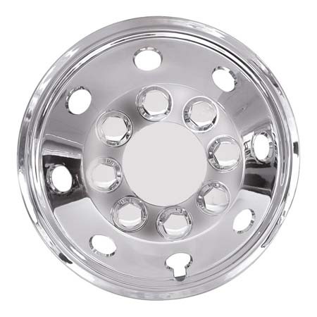 Wieldoppenset 15 chroom bol 4x