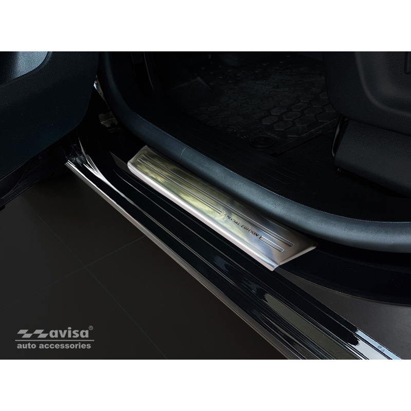 RVS Instaplijsten  Citroen Berlingo Multispace / Peugeot Partner & Rifter / Opel Combo E Life 2018- / Toyota Proace City/Verso 2019- 'Special Edition' - 2-delig