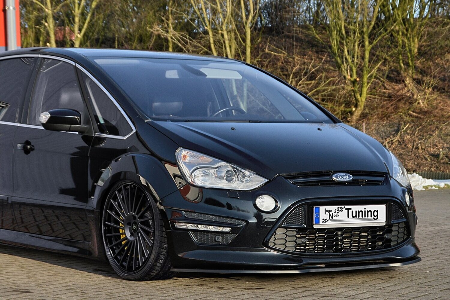 Voorspoilerlip Ford S-Max 2010-2014