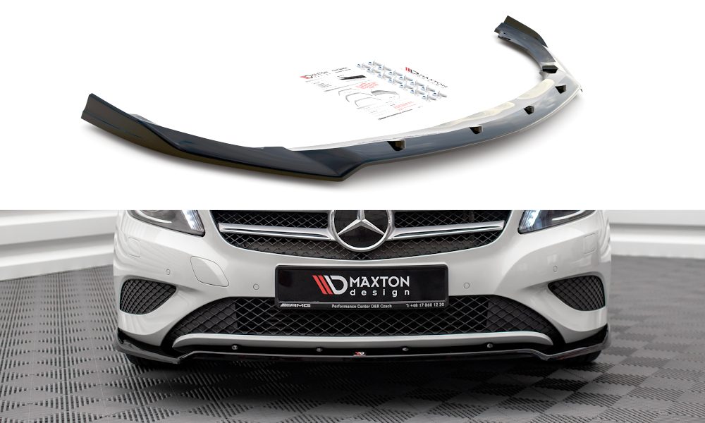 Front Splitter V.2 Mercedes A klasse W176 Maxton