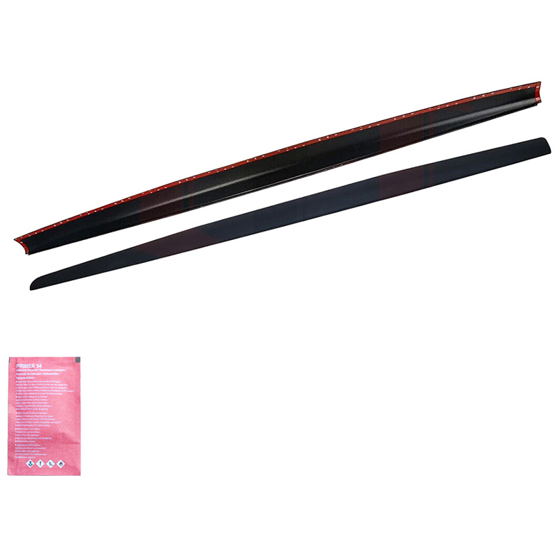 Achterklepafdeklijst  Mitsubishi L200 Triton 4 2007-2014 - Matzwart