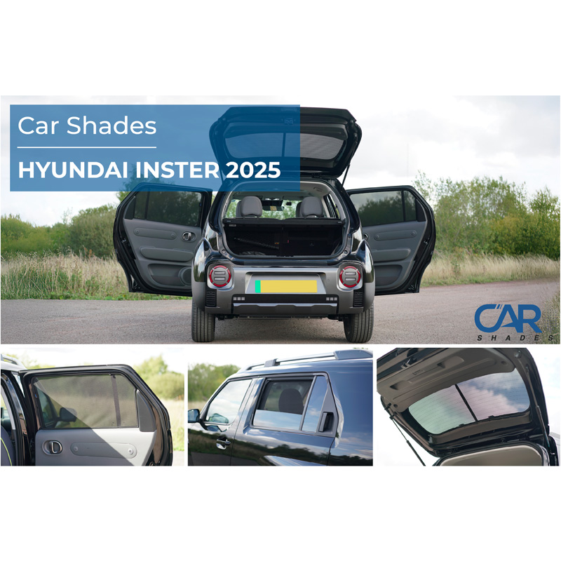 Set Car Shades  Hyundai Inster (EV) 2024- (4-delig)