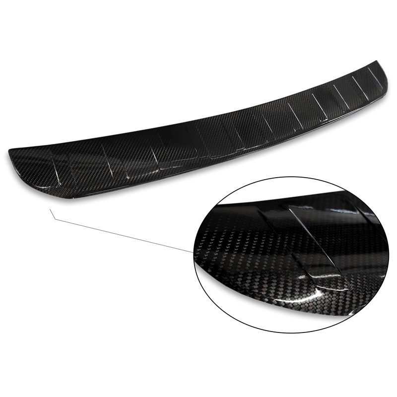 Echt 3D Carbon Achterbumperprotector  Mercedes GLB (X247) incl. AMG 2019-