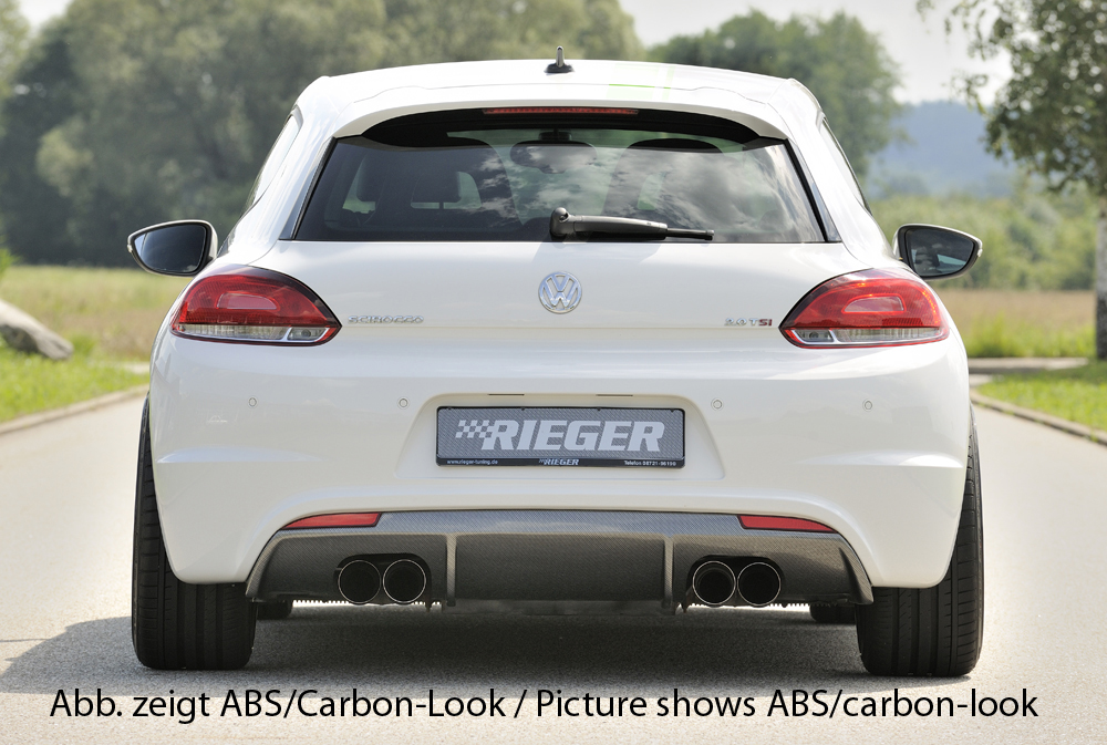 Achterbumperaanzet VW Scirocco III Rieger Tuning