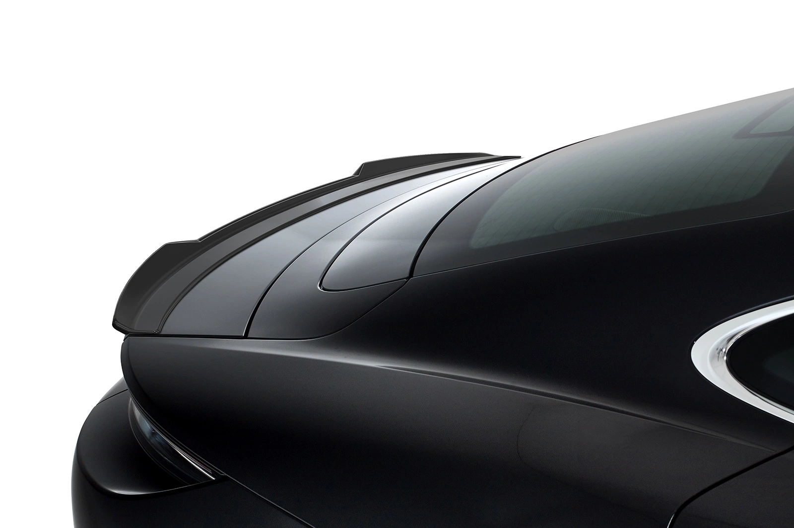 Achterspoiler Porsche Taycan Glans Zwart 2019 – CSR Automotive