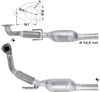 Seat IBIZA 1.9TD 1896 cc 81 Kw / 110 cv ASV Magnaflow CAT Bouwja