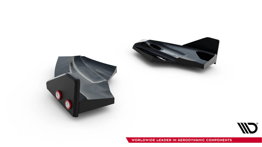 Achterzij Spoilers V.3 + Flaps Ford Fiesta ST MK7 Facelift