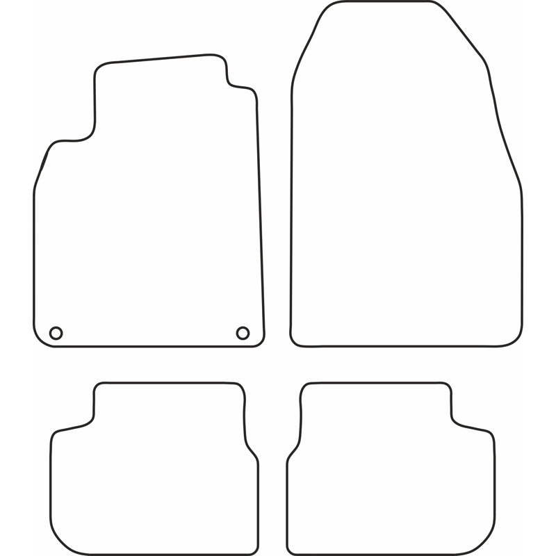 Automatten Saab 9-3 Cabrio 02-08