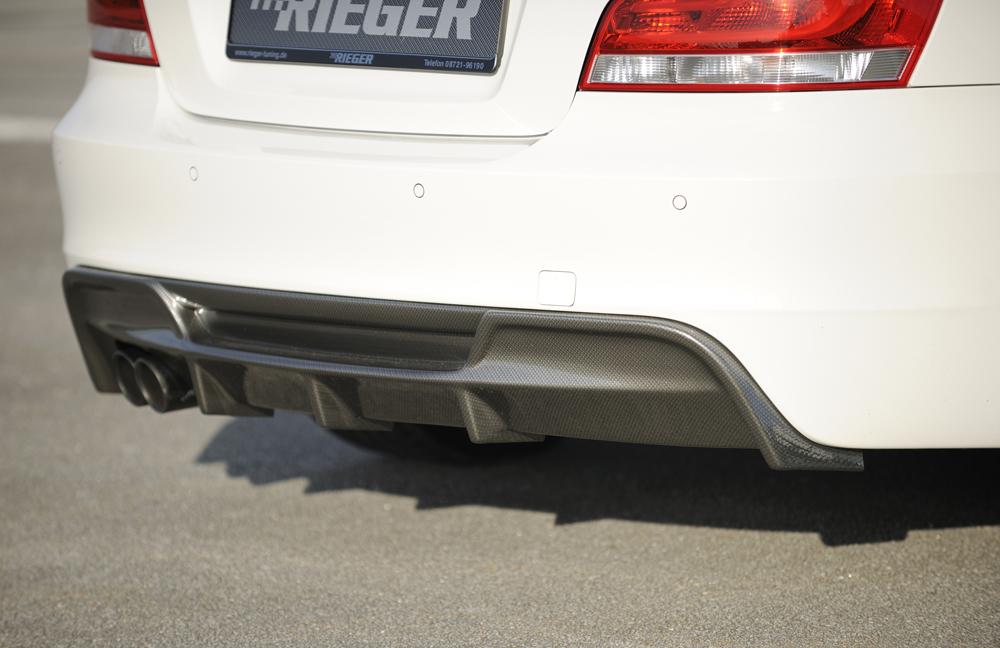 Achterdiffuser BMW 1 serie Rieger