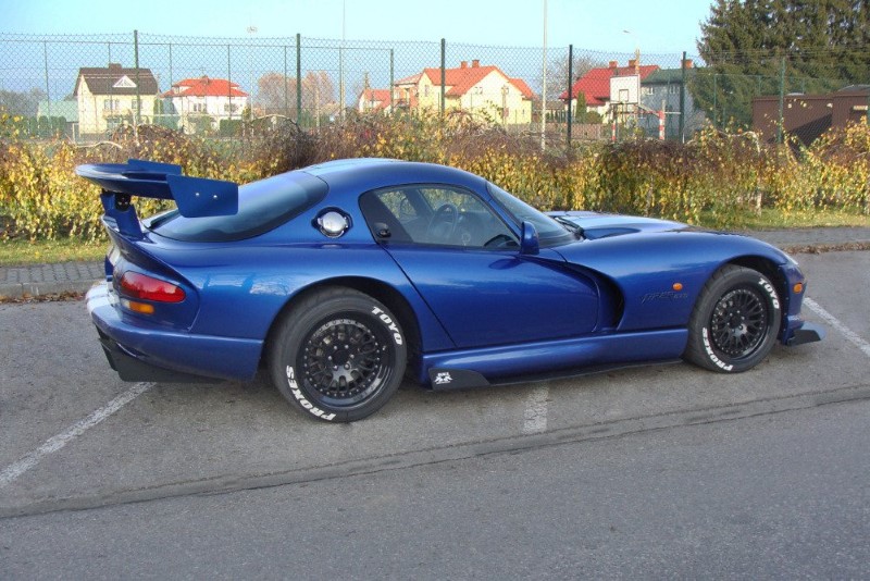 Zijskirts Diffusers Dodge Viper GTS Racing