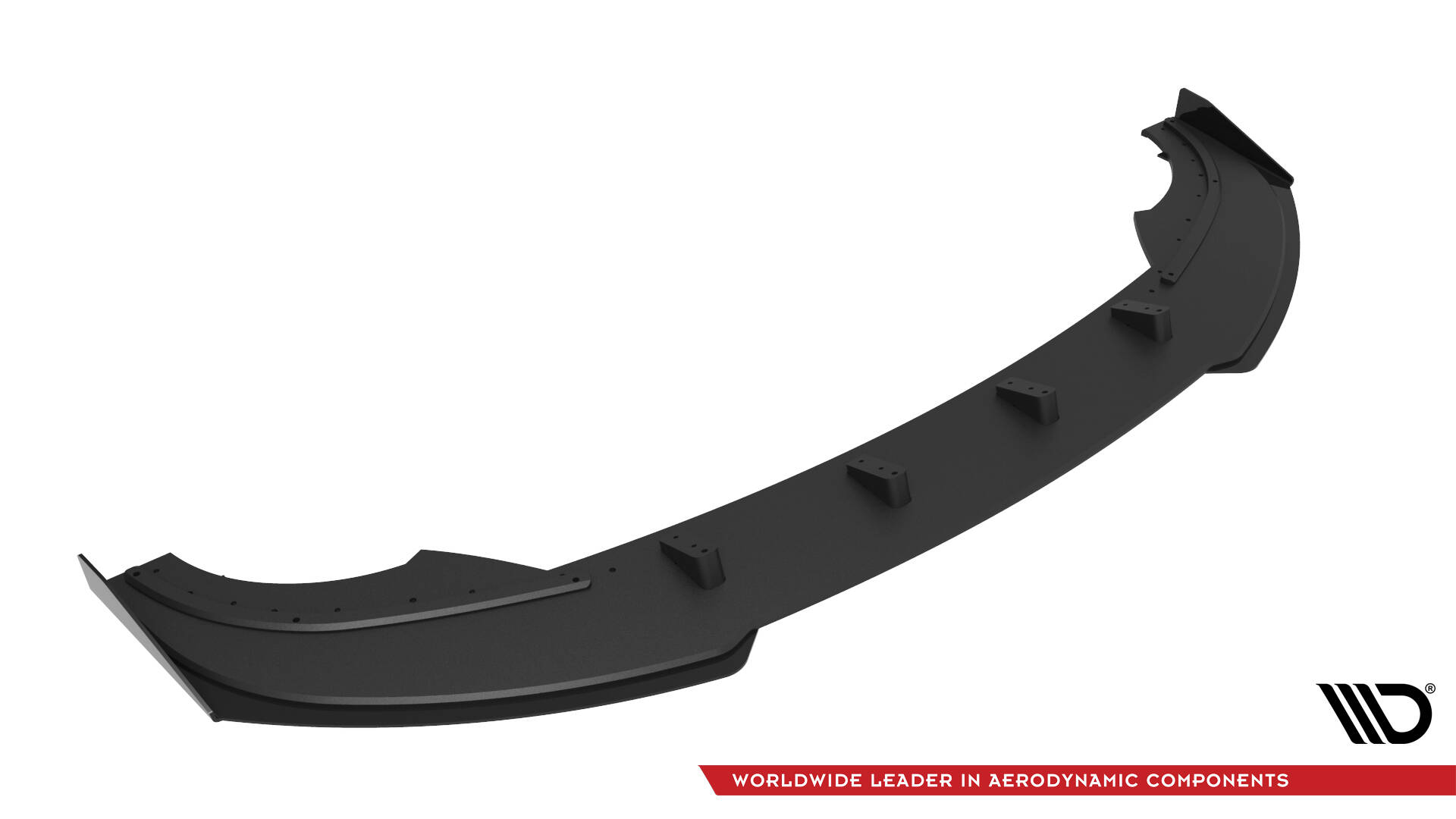 Street Pro Voorspoiler + Flaps Cupra Formentor MK1 Facelift Maxton Glanzend zwart
