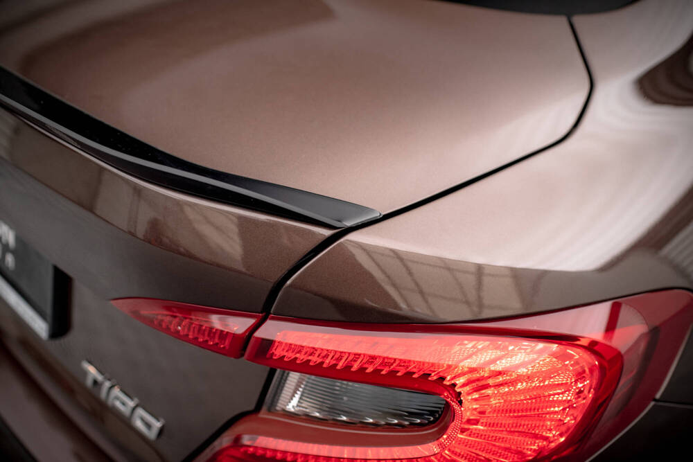 Spoiler Fiat Tipo S Sedan Maxton Glans Zwart