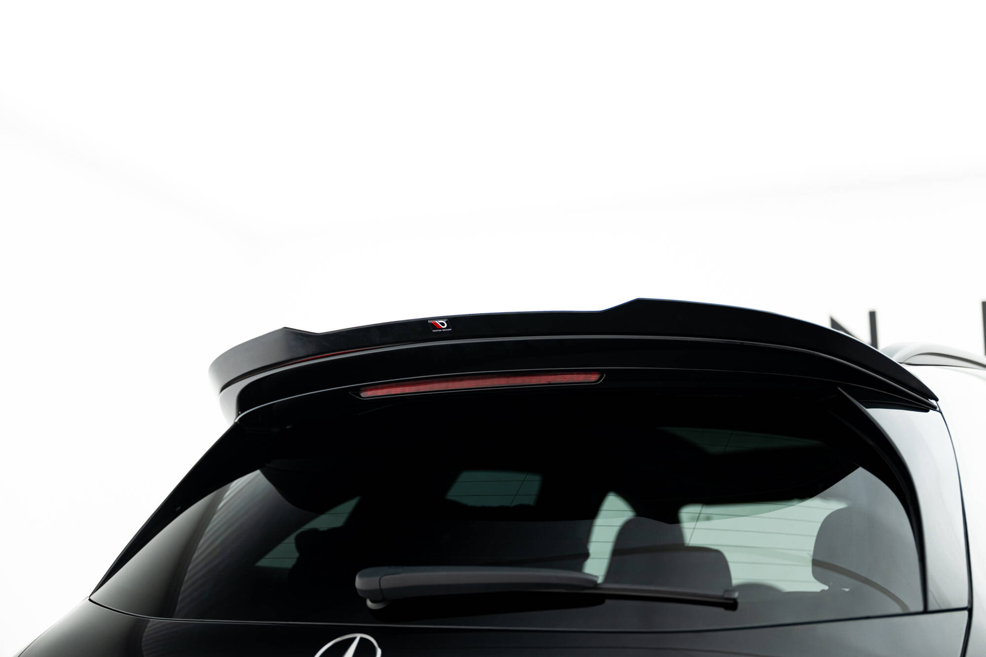 Spoiler Cap Mercedes-AMG GLC 43 X254 Maxton Glanzend zwart