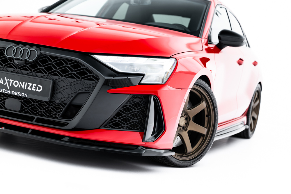 Bodykit Audi RS3 Limousine 8Y Facelift Maxton Glans Zwart