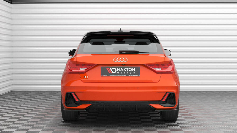 Diffusor Audi A1 S-LINE GB glanzend zwart