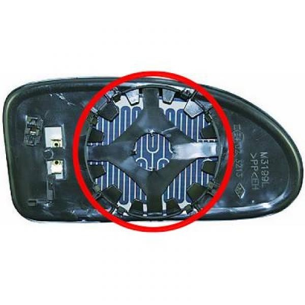 Spiegelglas links FORD FOCUS 98-04