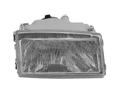 koplamp, H4, elektr verstelb, links, 10/1989-Fiat Uno, 1983-1995