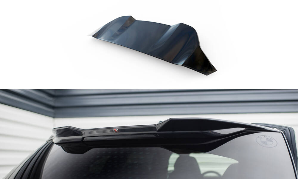 Spoiler Cap 3D BMW XM G09 Maxton Glans Zwart