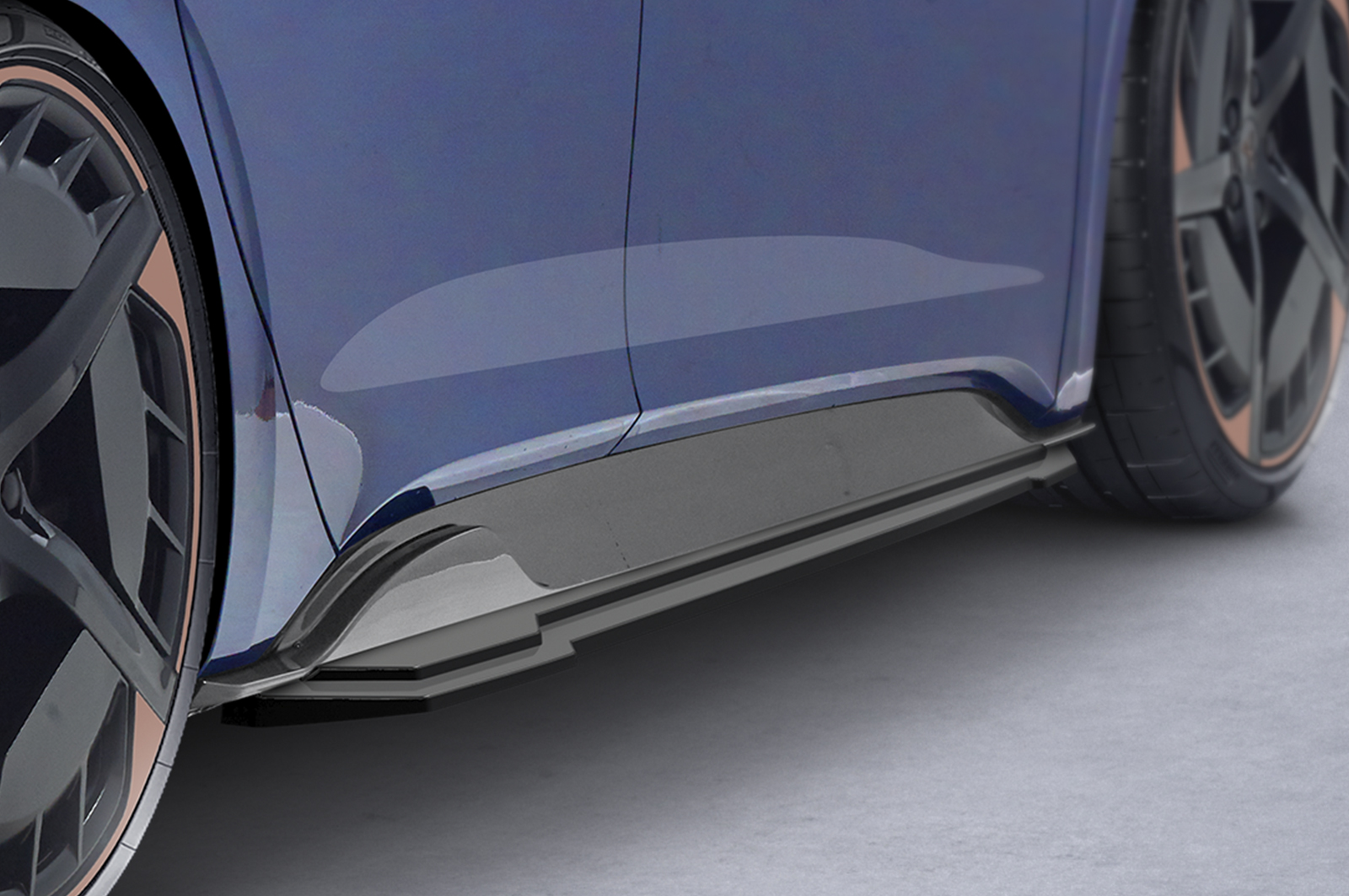 Zijskirts Cupra Born CSR Glans Zwart