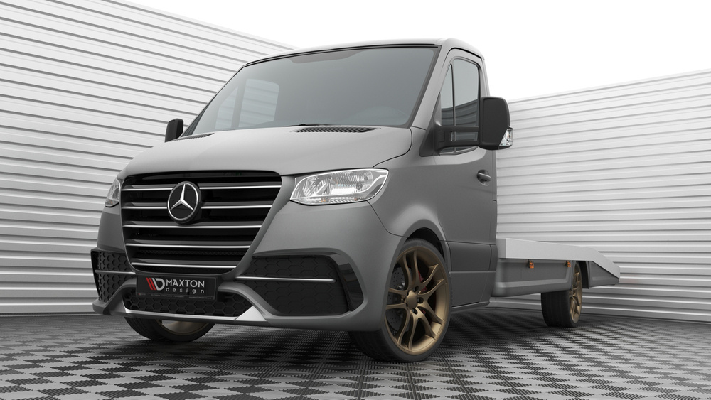Voorbumper Mercedes-Benz Sprinter Mk3 2018- Maxton