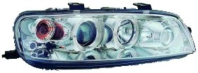 Faros Fiat Punto 2 Angel Eyes cromo