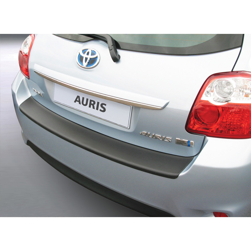 ABS Achterbumper beschermlijst  Toyota Auris 3/5 deurs 2010-2012 Zwart